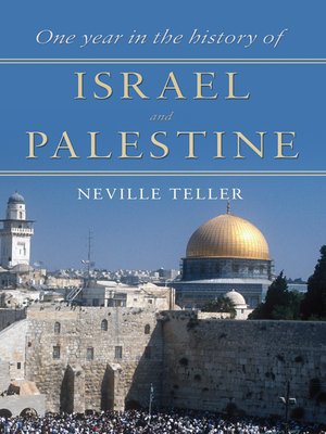 cover image of One Year in the History of Israel and Palestine